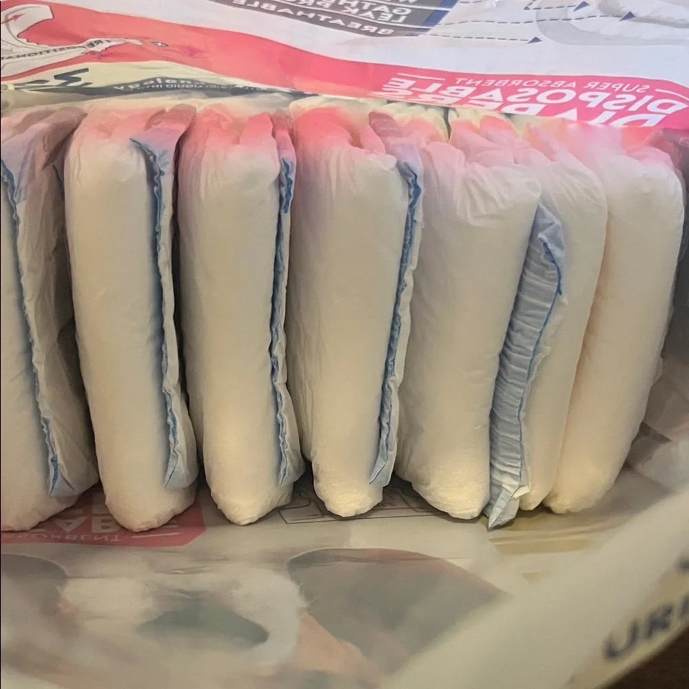 8 Individual Diapers - Medium Ultra Protection Disposable Dog Diapers